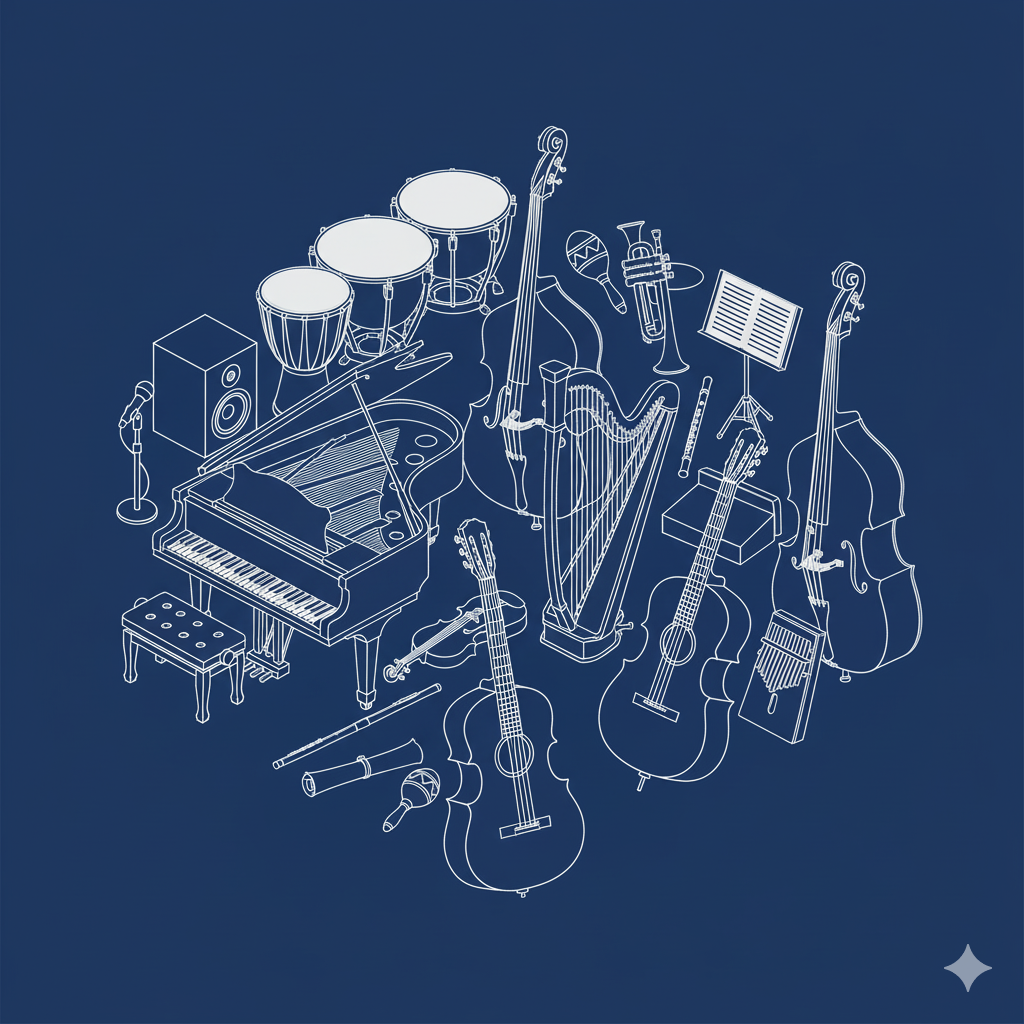 Instrumentos Clásicos y Tradicionales